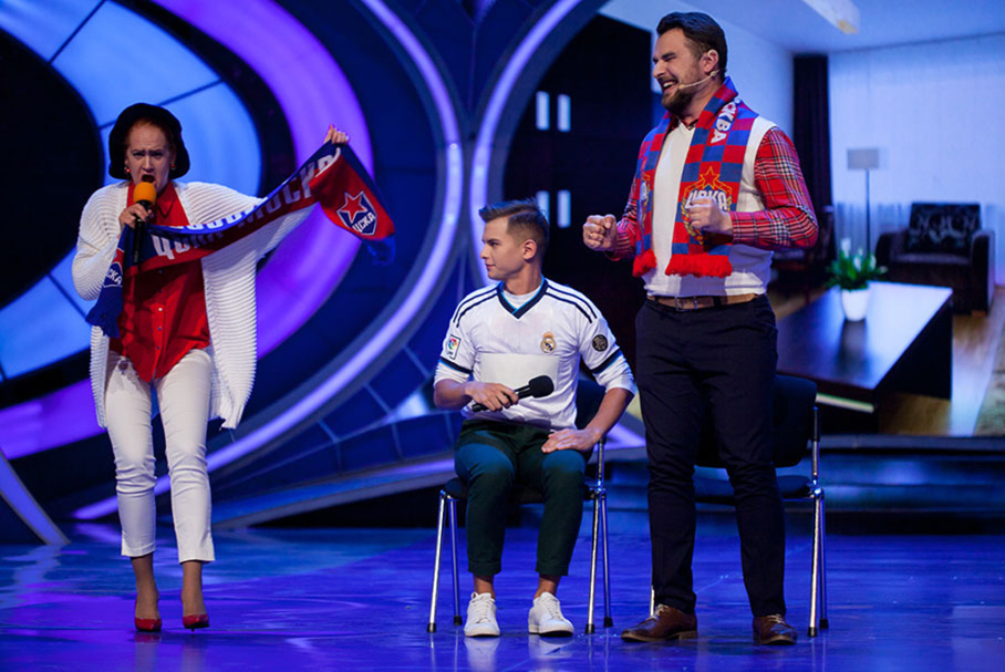 КВН 2018. «Будем дружить семьями», Русский сыр, Москва. Приветствие. Первая 1/2 финала Высшей лиги.