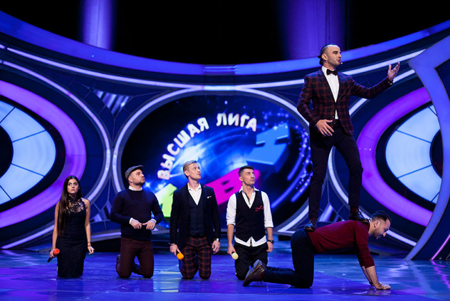 КВН 2018. «Планета Сочи», Сочи. Приветствие. Первая 1/2 финала Высшей лиги.