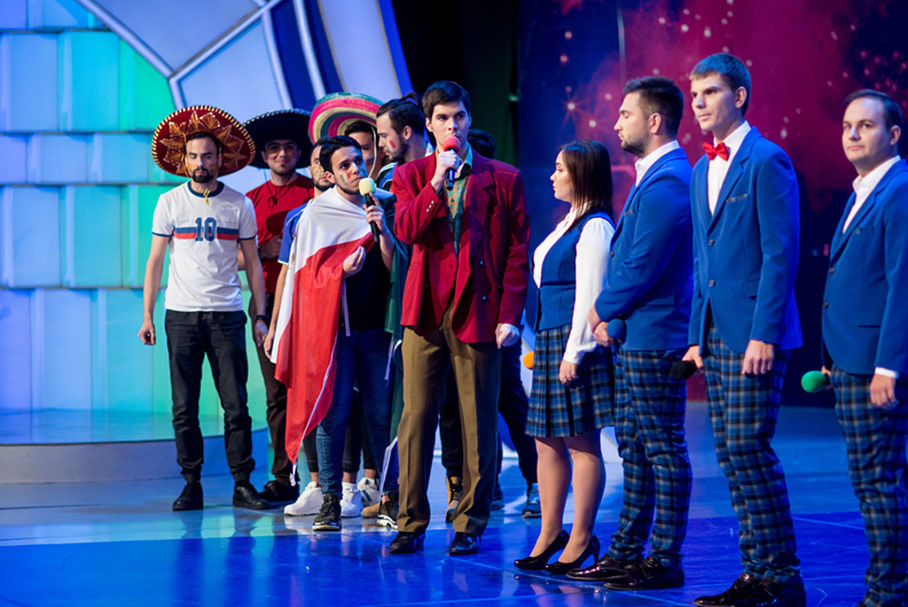 КВН 2018. «Плюшки имени Ярослава Мудрого», Тверь. Приветствие. Первая 1/2 финала Высшей лиги.