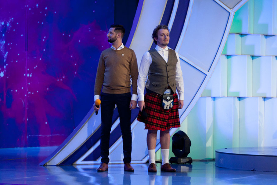 КВН 2018. Сборная Великобритании, Лондон. Приветствие. Первая 1/2 финала Высшей лиги.