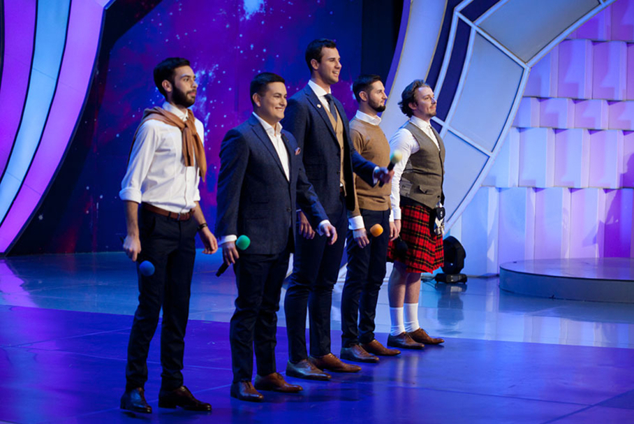 КВН 2018. Сборная Великобритании, Лондон. Приветствие. Первая 1/2 финала Высшей лиги.