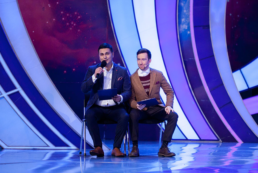 КВН 2018. Сборная Великобритании, Лондон. Приветствие. Первая 1/2 финала Высшей лиги.