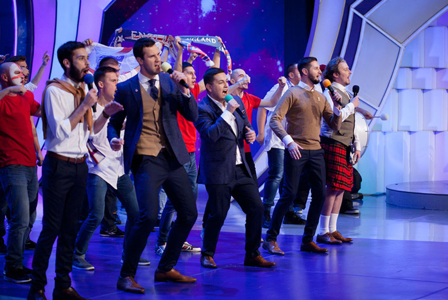 КВН 2018. Сборная Великобритании, Лондон. Приветствие. Первая 1/2 финала Высшей лиги.