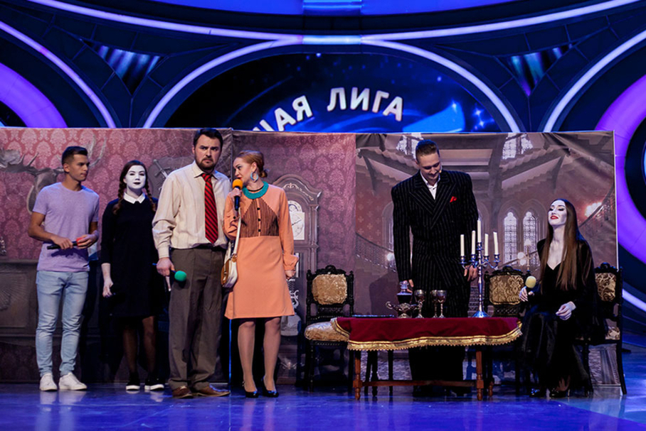 КВН 2018. «Будем дружить семьями», Русский сыр, Москва. Знакомый сюжет. Первая 1/2 финала Высшей лиги.