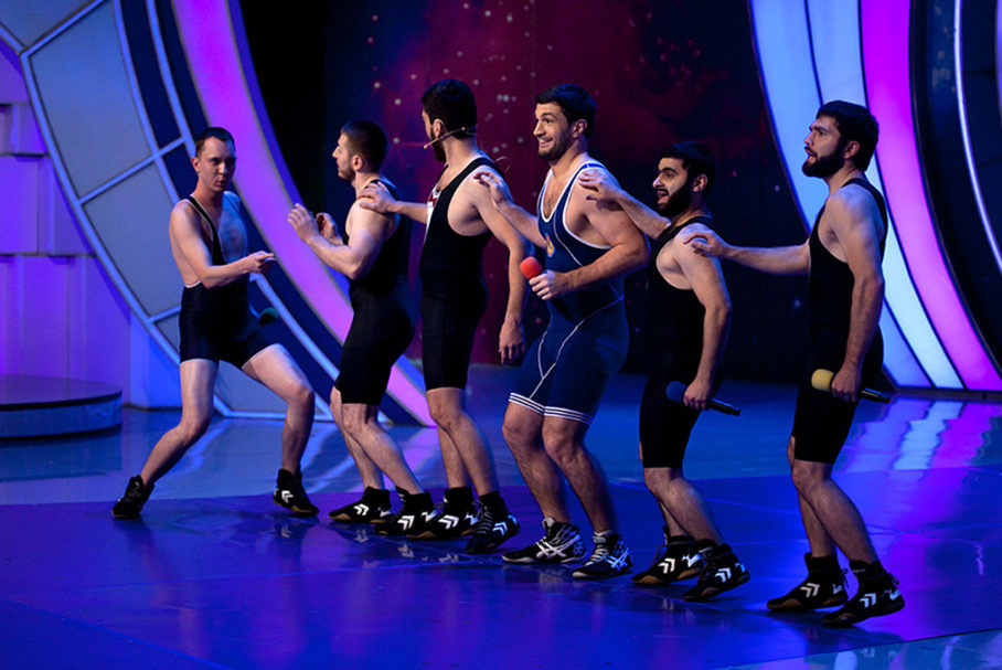 КВН 2018. «Борцы», Сургут. Приветствие. Вторая 1/2 финала Высшей лиги.