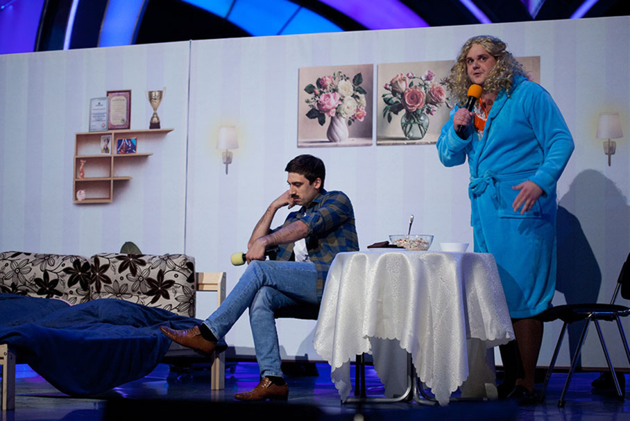 КВН 2018. «Русская дорога», АГПУ, Армавир. Знакомый сюжет. Вторая 1/2 финала Высшей лиги.