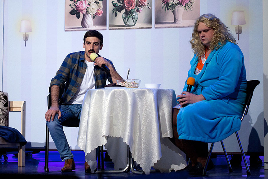 КВН 2018. «Русская дорога», АГПУ, Армавир. Знакомый сюжет. Вторая 1/2 финала Высшей лиги.