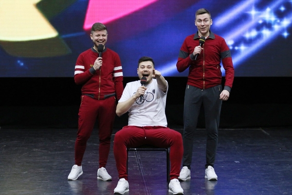 КВН. Сборная бывших спортсменов. 2018 год. Репетиция 1/8 финала Высшей лиги.